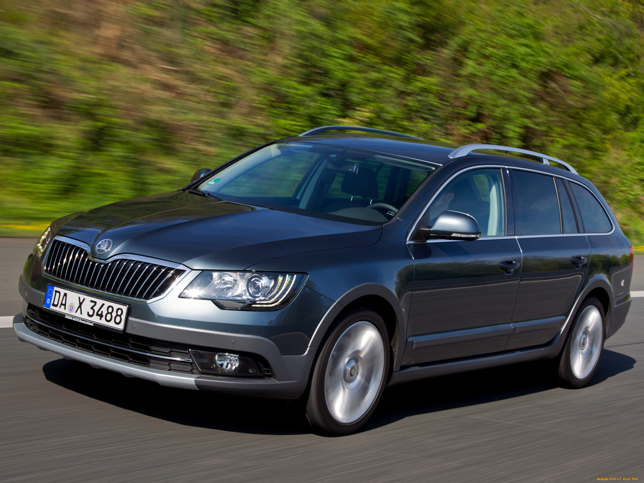 , skoda, superb, outdoor, 2014, combi